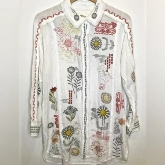 Johnny Was Zara Tunic NWT - Picture 2 of 12